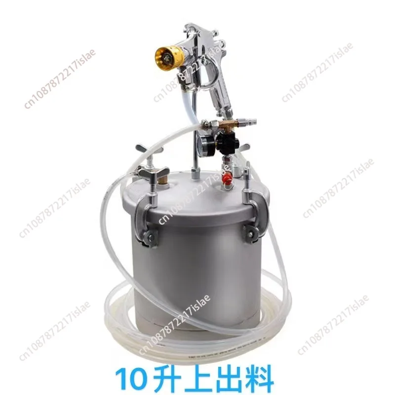 Imitation stone paint spray gun sprayer 10 liters water-in-sand pressure tank