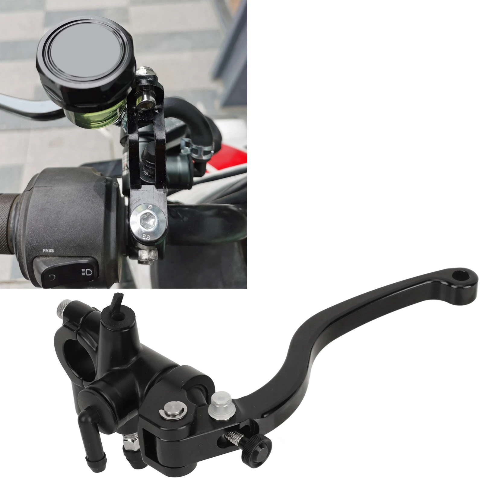 

14X18 мм главный тормозной цилиндр мотоцикла, рычаг насоса 22 мм, замена рычага гидравлического тормозного цилиндра сцепления для Suzuki GSXR600