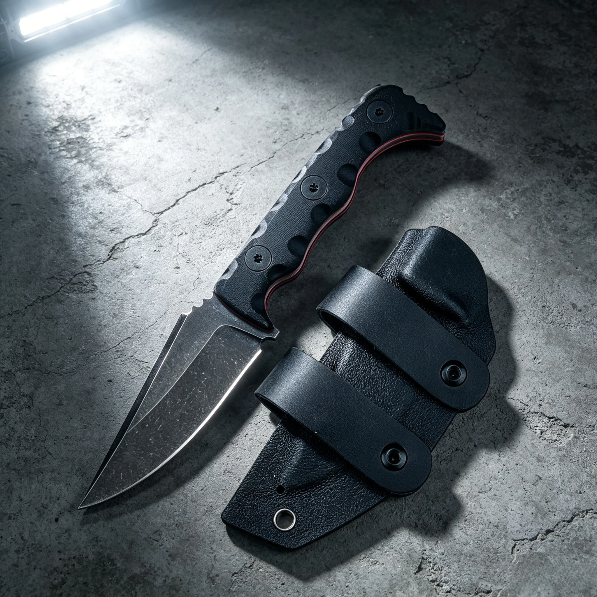 Hoogwaardig outdoor vast mes m - Dive Knife Titanium recensie en prijs