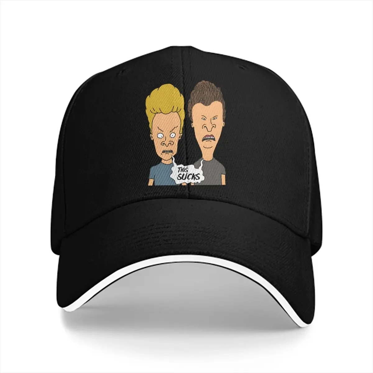 Summer Cap Sun Visor This Sucks Hip Hop Caps Beavis and Butt-Head Cowboy Hat Peaked Hats