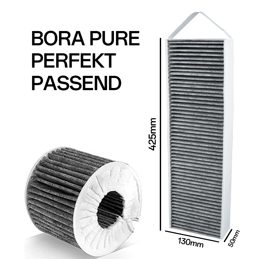 2pcs for Bora Pure Puakf Puru Puxu Roller Range Hood Activated Carbon Filter Self Replacement Kit Parts - view 3