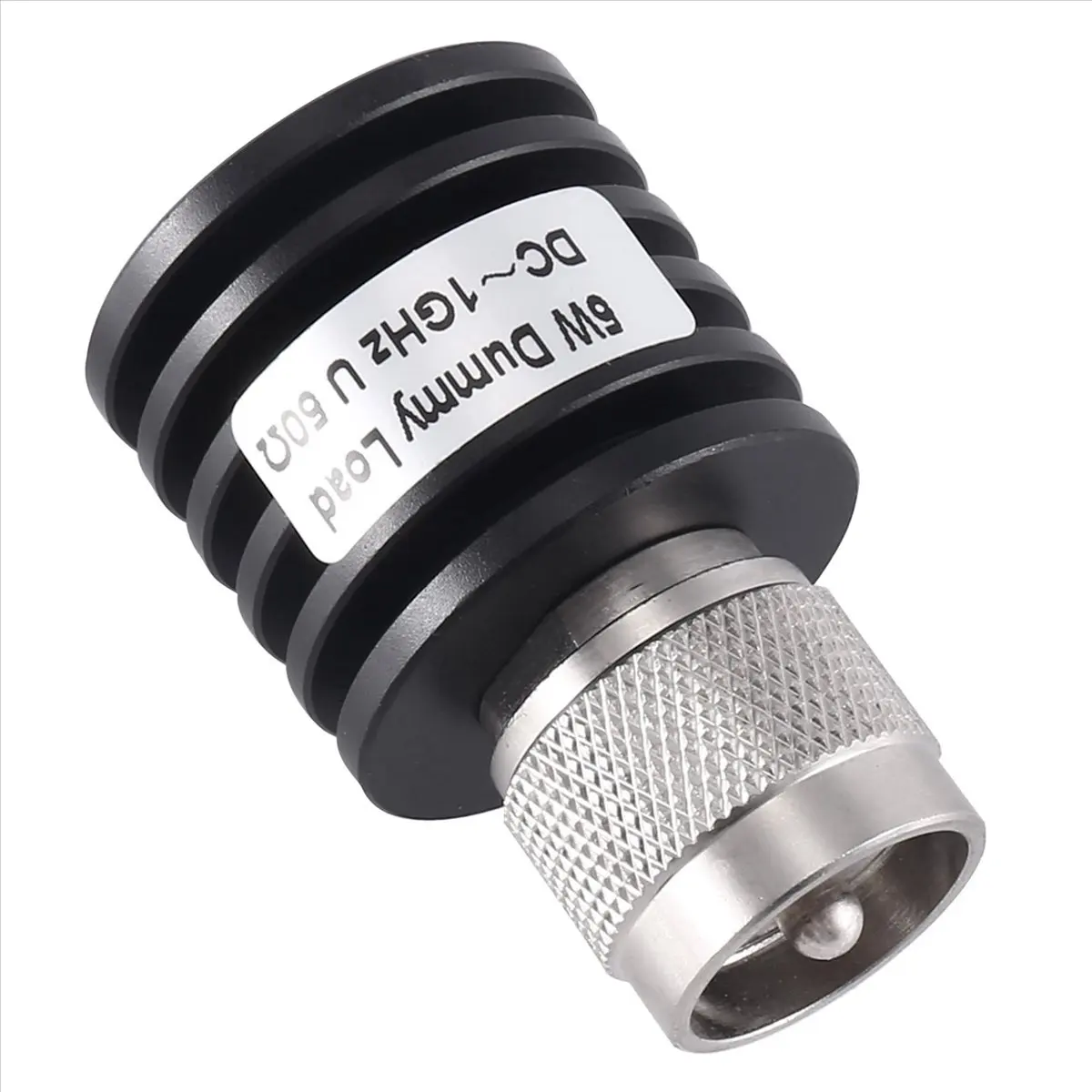 [NEW] UHF M PL259 SO239 Male Load High-Power 5W Coaxial Termination DUMMY Load 50Ohm DC-1GHZ With Heat Sink Low Standing Wave