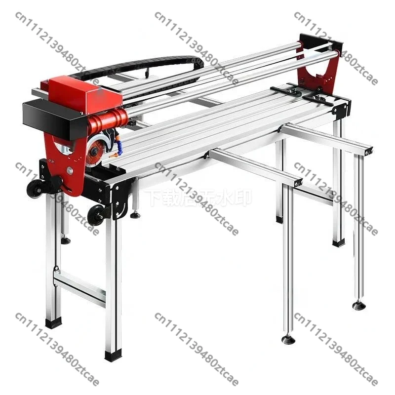 Multi-function Automatic Desktop Tile Cutter Manual Push Water Jet 45° Chamfer