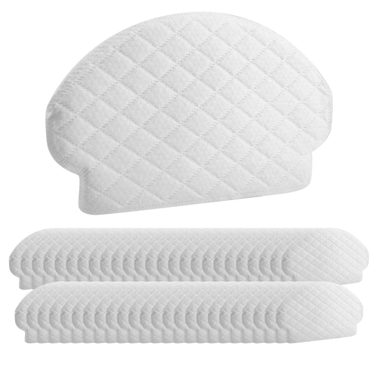 N09R 50 Pack Disposable Mopping Pads สําหรับ Ecovacs Deebot OZMO N7 / T5 / OZMO 920 / OZMO 950 เครื่องดูดฝุ่นหุ่นยนต์