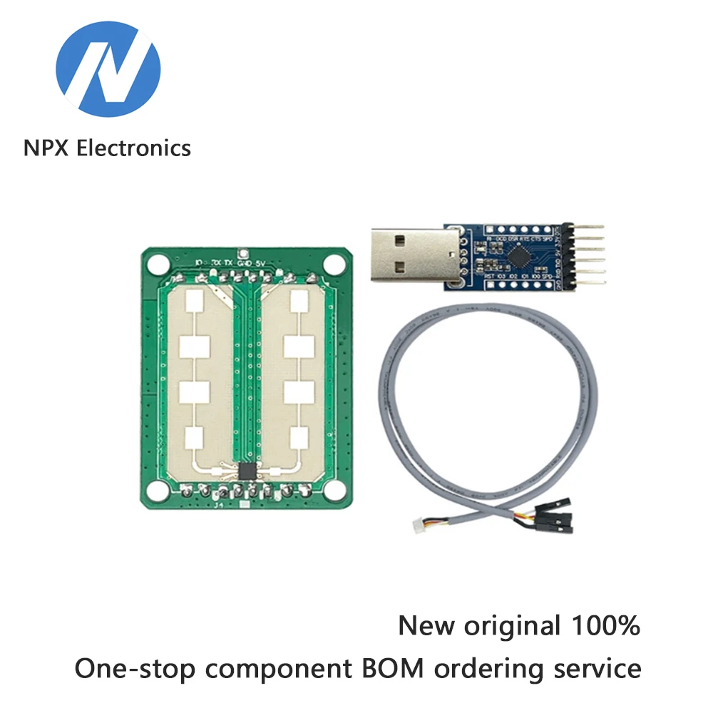 

HLK-LD303 24G Millimeter Wave Distance Measurement Radar Sensor Module - Intelligent Mobile Sensing TTL Serial Port