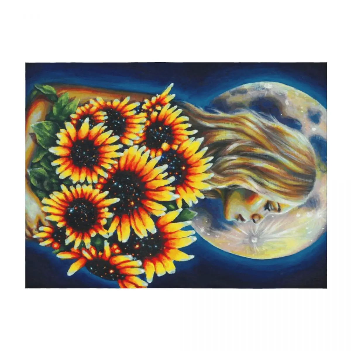 

She brought the sun Throw Blanket Luxury Throw Sofa Quilt Luxury Sofas Blankets