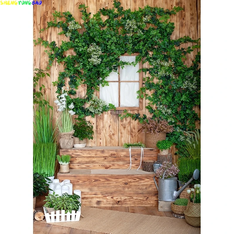 Vinyl Custom Easter Eggs Rabbit Photography Backdrops Photo Studio Props Spring Flowers Child Baby  Photo Backdrops  21430 CJ-03