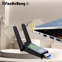 WiFi Dongle Free Driver 3.0 USB WiFi Adapter 1300Mbps Wireless Network Adapter Dual Band 2.4GHz 5GHz For Windows