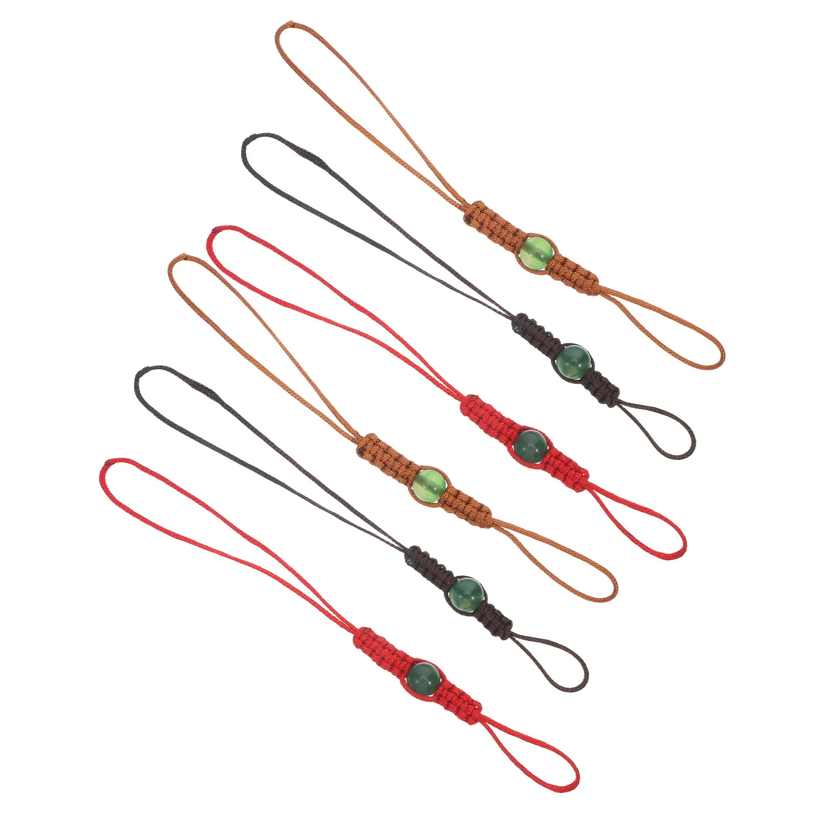 6Pcs Teapot Lid Strap Braided Cord Tether Secure Lid Retaining Rope Tea Pot Cover Keeper for Clay Porcelain Cast Iron Gongfu Tea