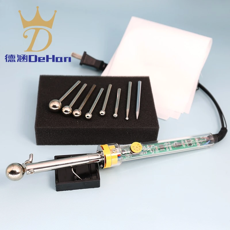 Adjustable Warm Edelweiss Ironing Device Flat Replacement Flower Making Tool DIY