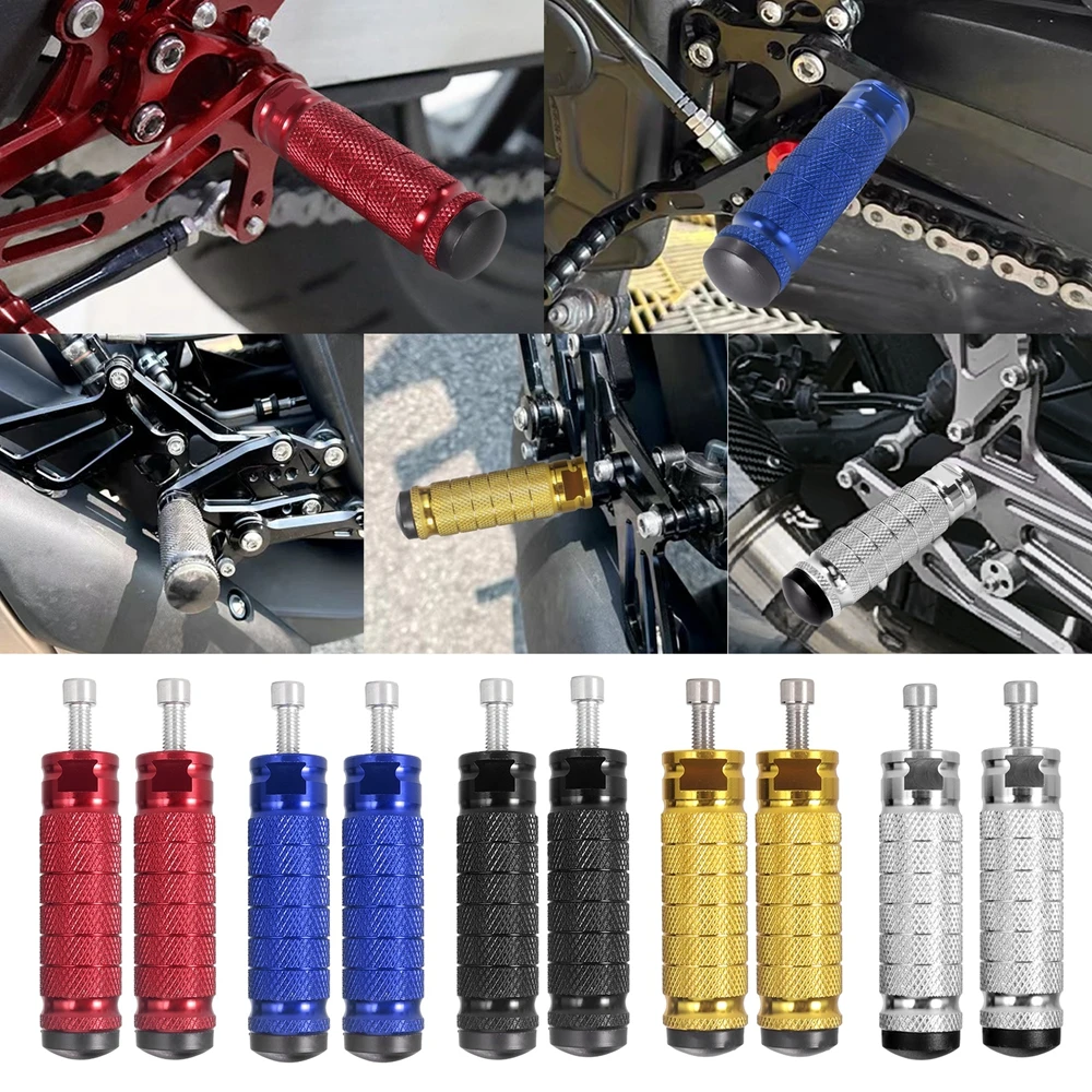 Repose-pieds de moto pour Yamaha YZF R1 R3 R6 R125 FZ1 FZ8 MT-07 MT09, repose-pieds arrière, accessoires de pédale, pièce modifiée