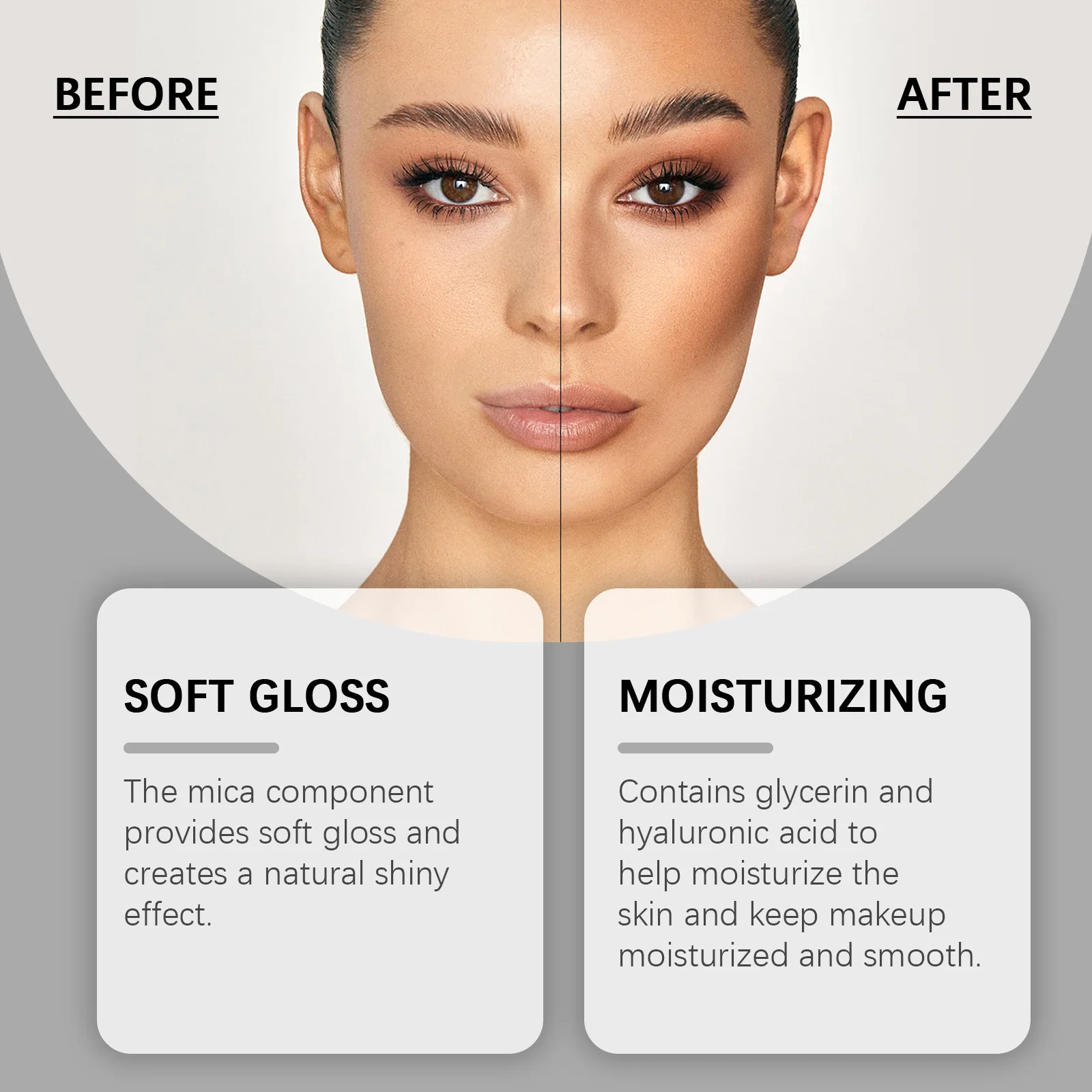 Eelhope Smooth Face Contouring Stick Sweatproof Creamy Face Sculpting Lightweight Finish Highlighters Stick Makeup Blush Stick