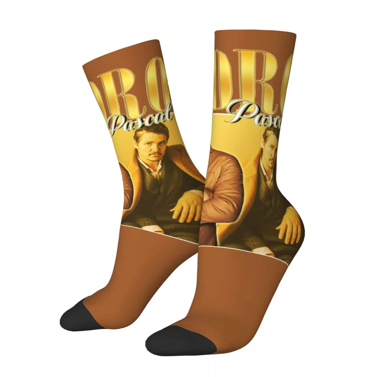 

Winter Warm Fashion Women Men Pedro Pascal Golden Daddy Vintage 90's Socks Non-slip Sports Socks