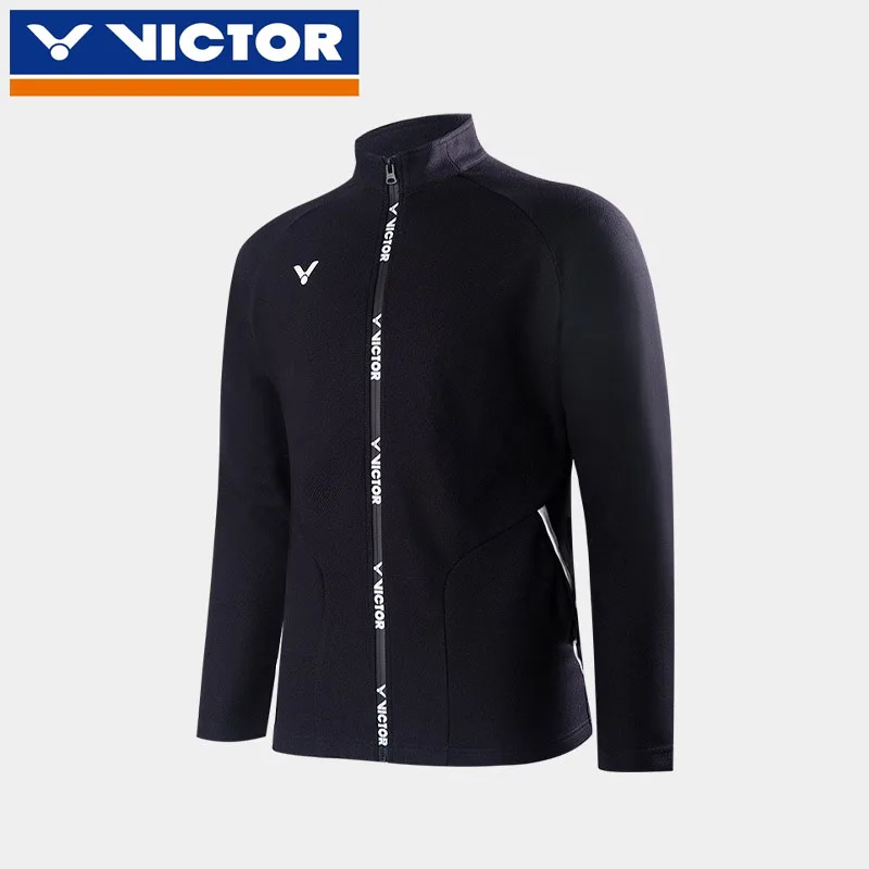 VICTOR Victory Jackets Men's And Women's Knitted Quick-drying Breathable Badminton Clothing Sports Spring Autumn Jacket J40603