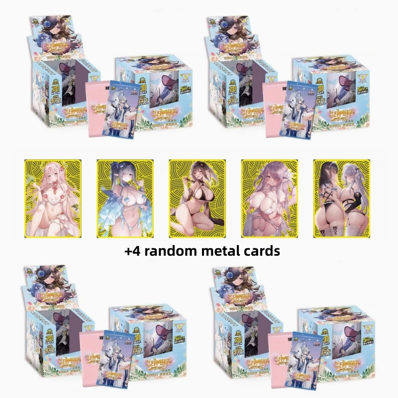 

Wholesale 12/24/48 Boxes Goddess Story Cards 5m09 Fiber Wind Chapter Booster Box Animetcg Game Card Kids Table Toys