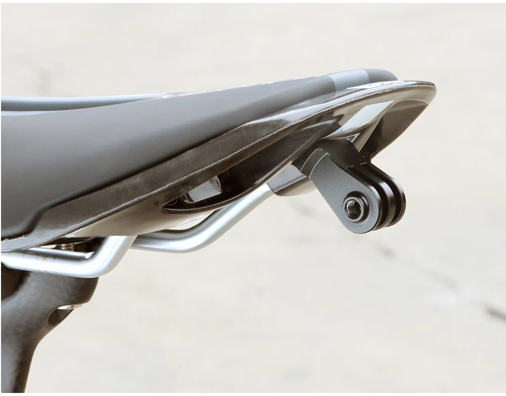 Fahrrad Sattel Schiene Rücklicht Halterung Sattelstütze Halterung Ständer Für Magicshine RN120 SEEMEE 60 100 180 200 300 Lampe Verlängerung Halter – Detail 14