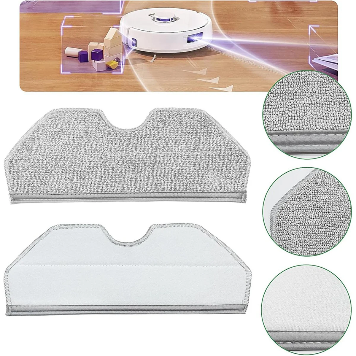 

Super DealNarwal Freo X Plus Vacuum Cleaner Main Side Brushes Hepa Filters Mop Pads Dust Bags Replacement Part