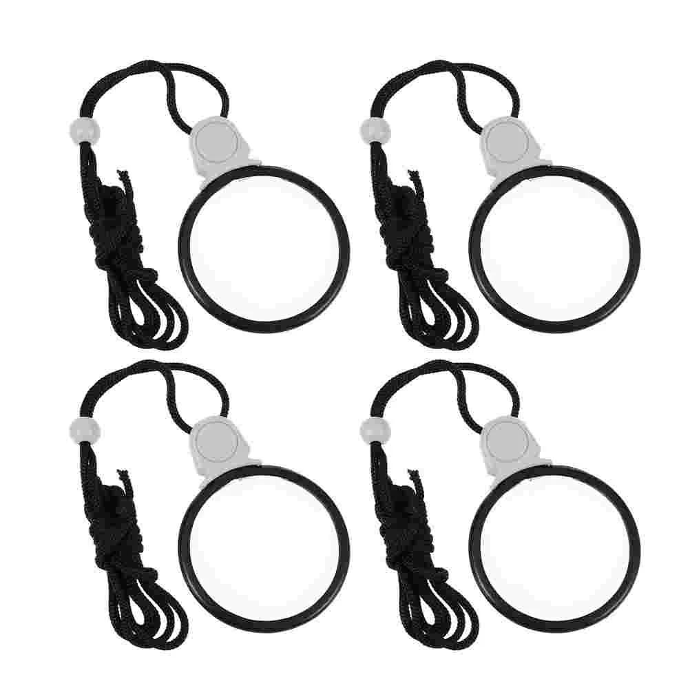 

Magnifying Necklace Hanging Glass Observation Magnifier Portable Chain Child Magnifiers