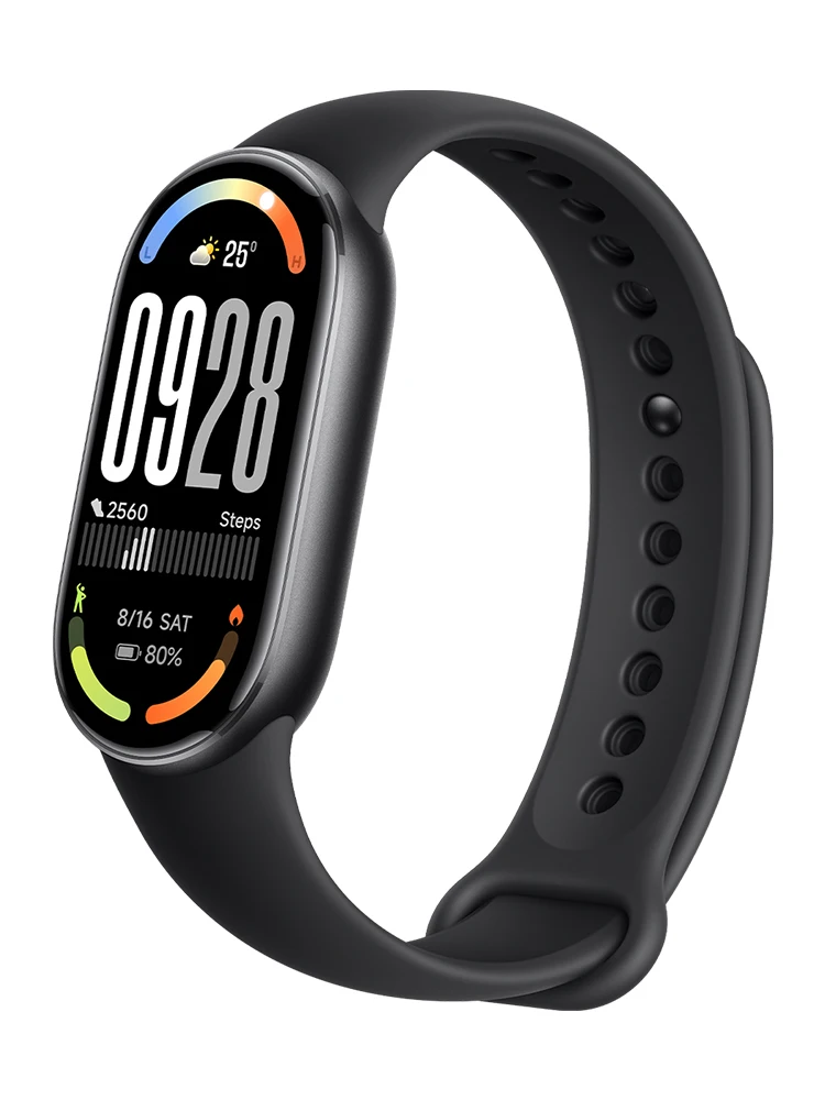 Version mondiale Xiaomi Mi Band 10 1,72" 150+ sports autonomie de 21 jours 60 Hz 150 modes sportifs gestion de la santé du sommeil Xiaomi Hyper OS2