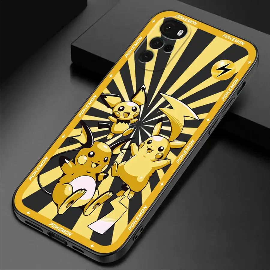 Pokemons Anime Phone Case for Motorola Moto G9 Plus Play Power 20 Pro Lite 40 30 Pro Neo Fusion One Fusion Plus Back Soft