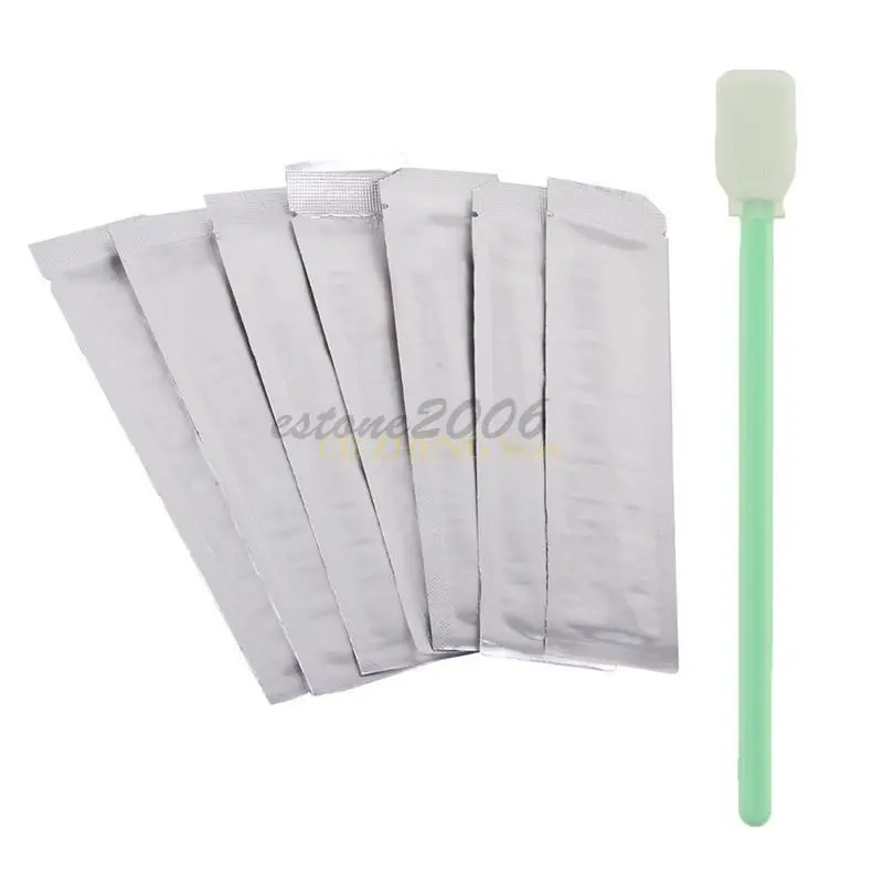 E56B 6PCS 젖은 센서 청소 키트 CMOS CCD 클리너 면봉 DSLR SLR