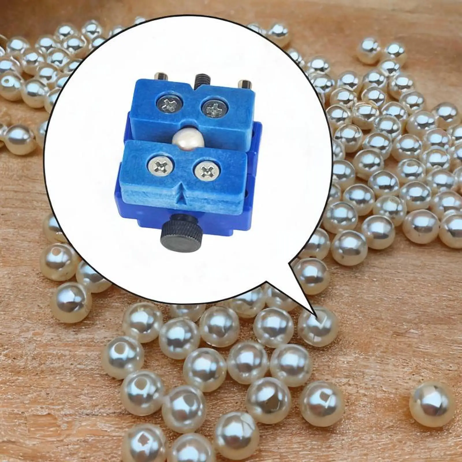 

Pearls Drilling Holder Clamp Mini Table Vice Professional Workbench Lightweight Multipurpose DIY Crafts Jewelry Making Tool