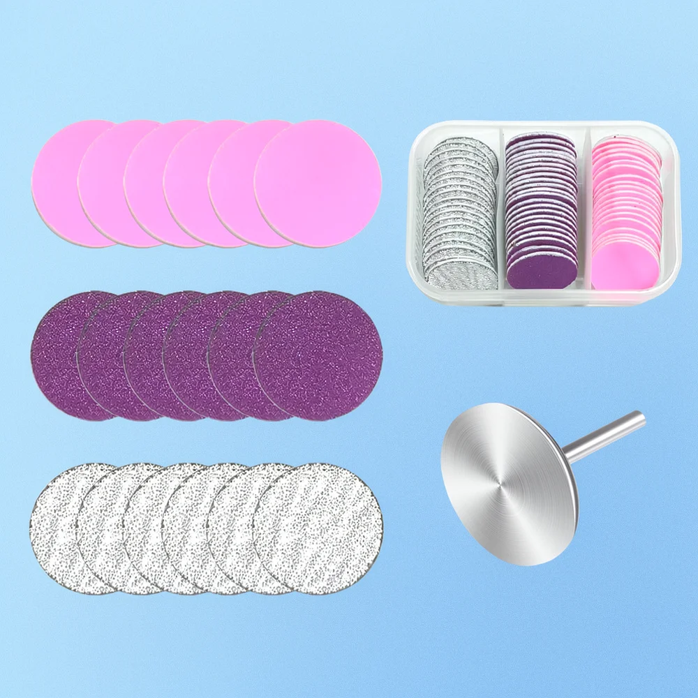 Replacement Sanding Discs For Manicure Pedicure Nail Art Drill Tools Professional Foot Callus Remover Buffing Grinding Pads