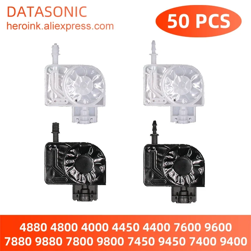 50 PCS Tinta dumper DX5 5113 4720 i3200 amortecedor para Epson 800 4400 4880 7400 7450 7800 7880 9400 9800 9880 impressora de eco solvente uv