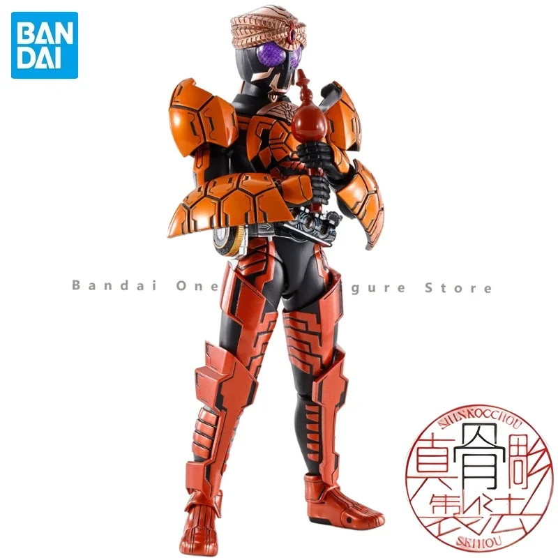 In Stock Original Bandai SHF Kamen Rider OOO Snake, Turtle and Crocodile Team Action Figure Anime Toy Gift Model