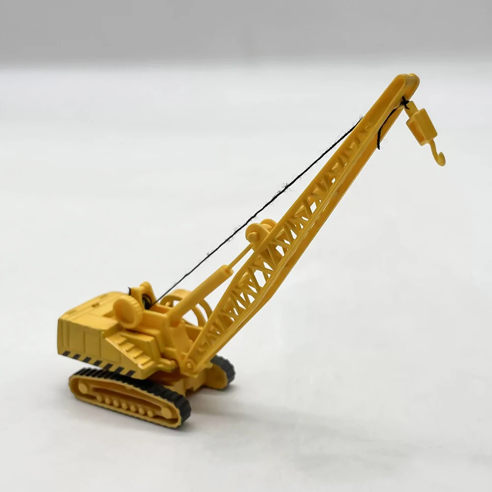 Scale Mini Simulation Alloy Crane Engineering Vehicle Scene Model Finished Product for Diorama