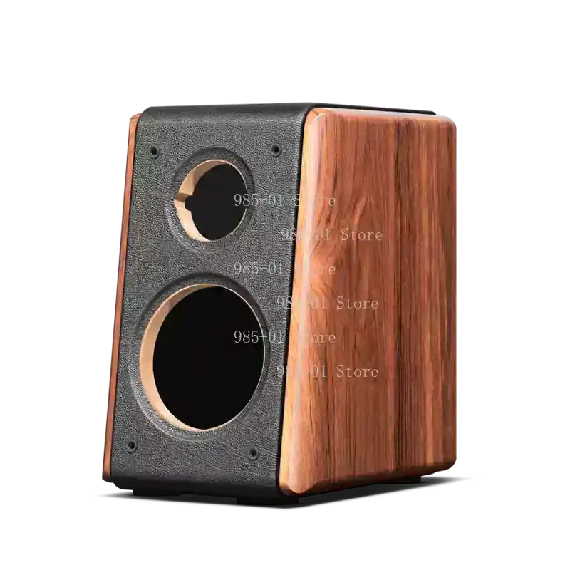 

6,5-дюймовый 2-полосный Hi-Fi динамик для полочных колонок, пустой деревянный корпус для самостоятельной сборки аудиосистемы
