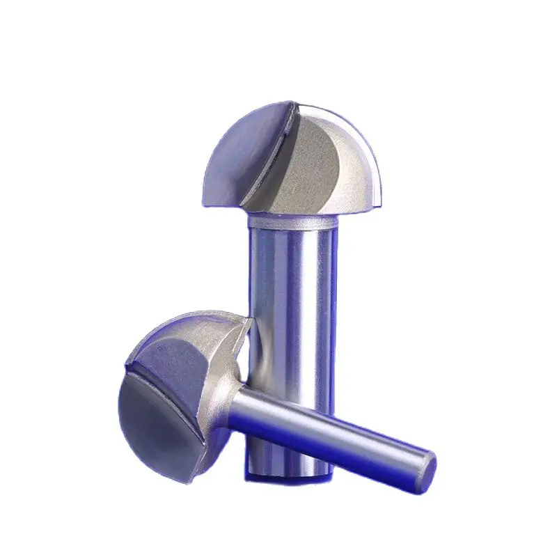 WeiTol-Herramientas de carpintería CNC, mochine de madera, cortador de carburo sólido, broca de fondo redondo profesional, MDF,PVC, herramienta de madera, 12,7mm
