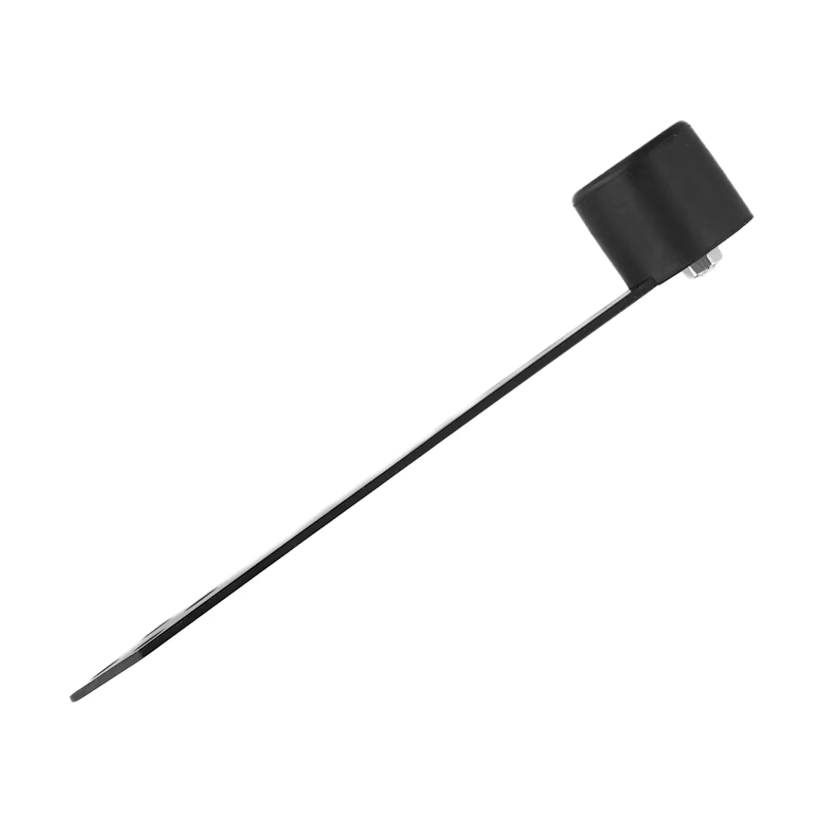 

Black Stainless Steel Door Stopper 90 Opening Angle Suitable For Wooden Doors Easy Installation Long-lasting Performance