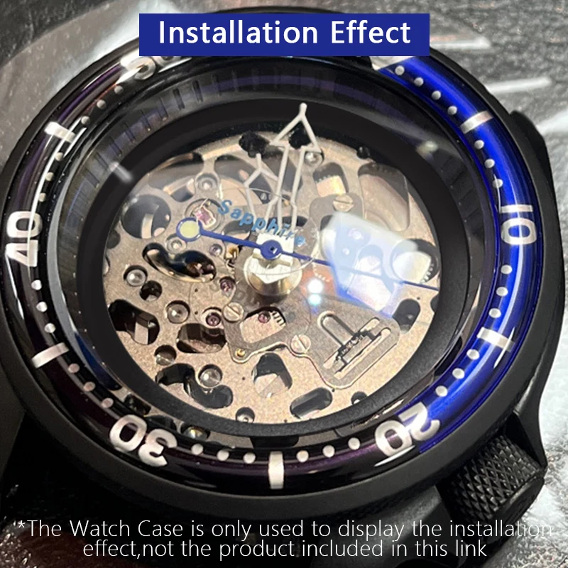 Зеленый светящийся полый циферблат 28,5 мм для NH70 NH72, Часовые аксессуары, запчасти