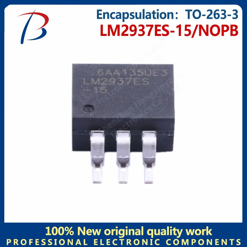 10PCS LM2937ES-15/NOPB package TO-263-3 15V 0.5A low voltage drop regulator