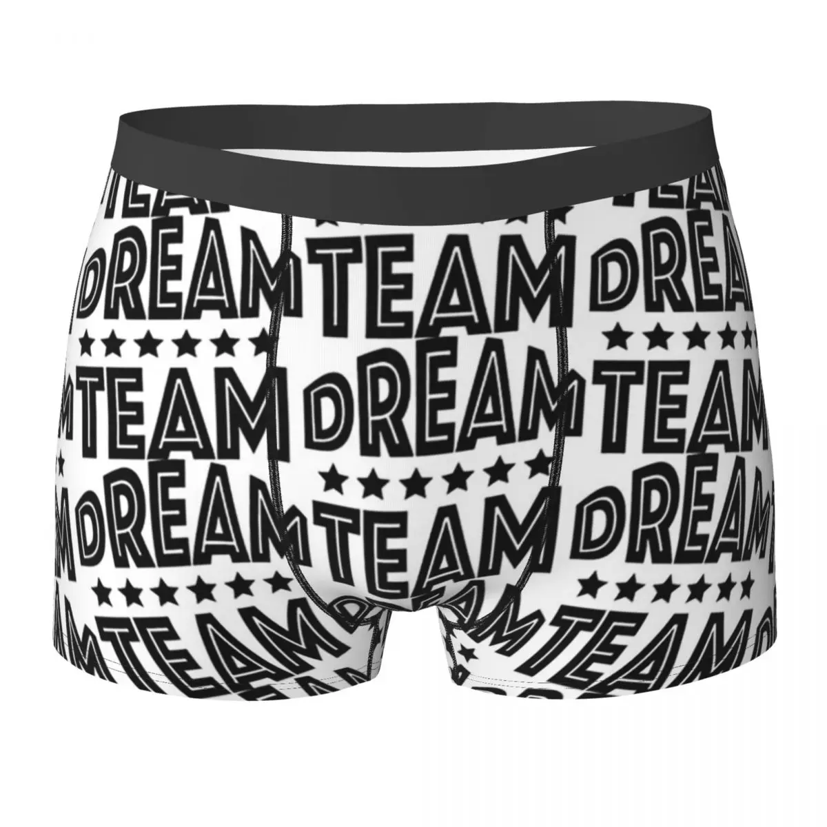 Boxer Underpants Shorts Dream Team Team Colleague Work Office Family Panties Men Underwear for Homme Man Boyfriend Gift