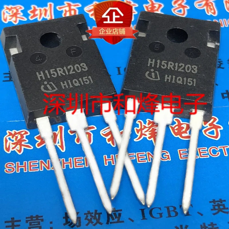 5PCS-10PCS IHW15N120R3  H15R1203   TO-247 1200V 15A Really Stock Best Quality Guarantee Transistor Fast Shipping