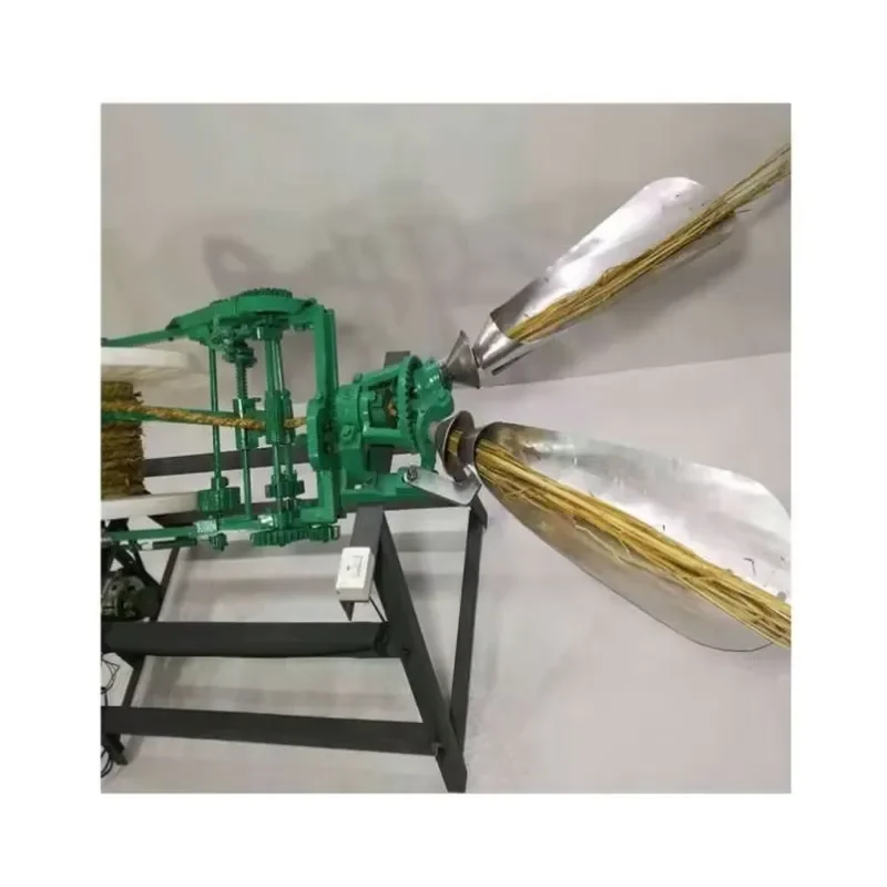 High Quality Straw Rope Braiding Machines/round Coir Straw Rope Twisting Knitting Machine