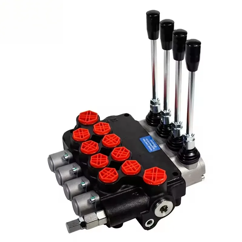 4P80 Machinery Hydraulic Directional Control Valve for Hydraulic Multi-Way Control Valve 4P80F-OT
