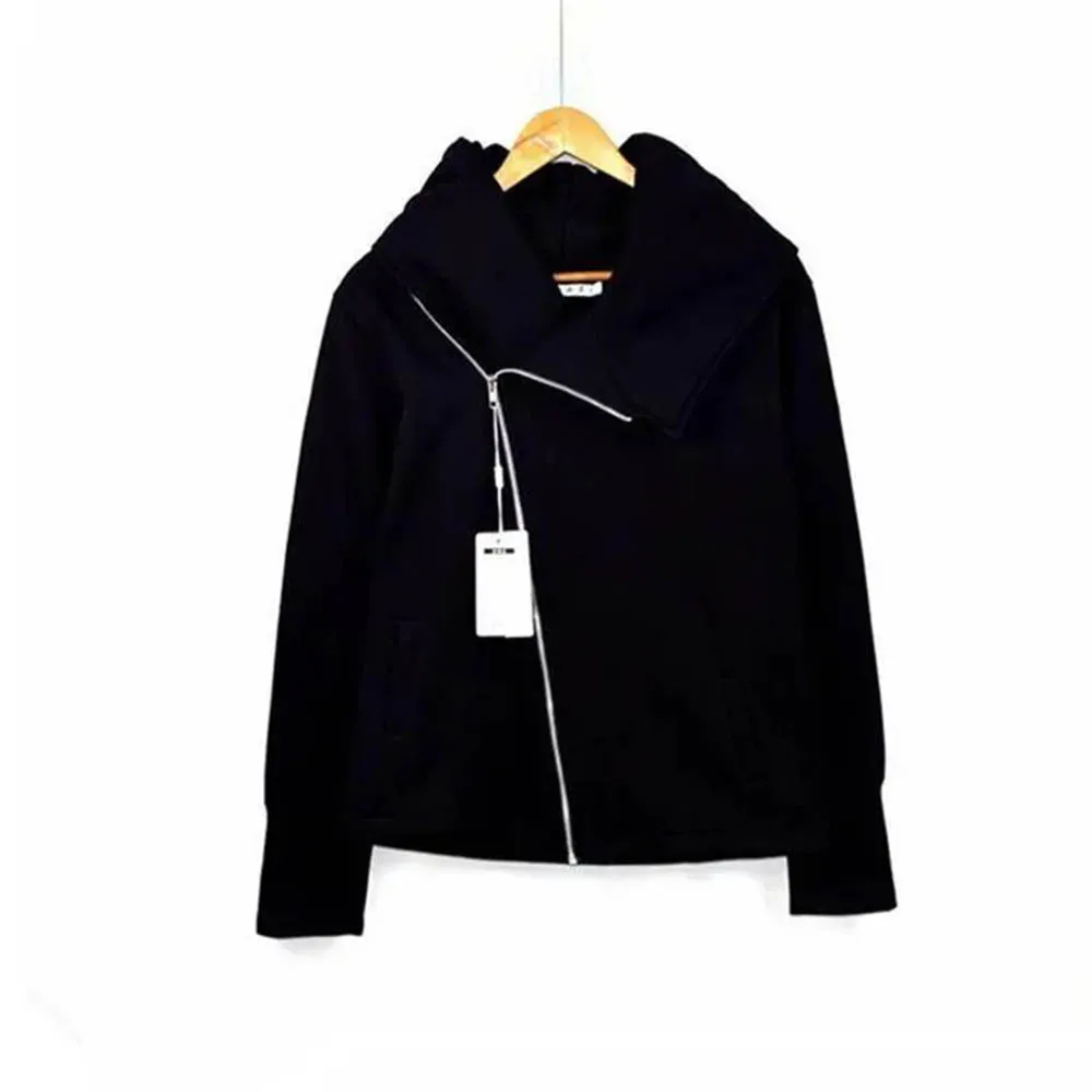 

XS-5XL Autumn Men's Irregular Zipper Long Sleeve Jacket American Retro Fashion Trend Street Loose Casual Niche Men's Tops 2025