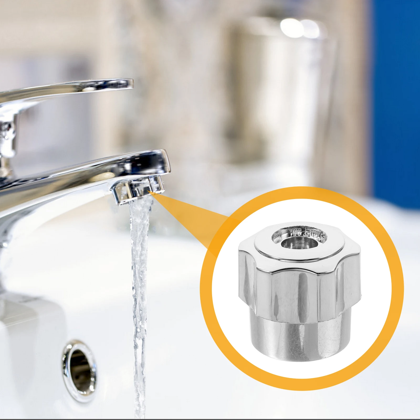 6Pcs Universal Shower Handle Replacement Plastic Faucet Knobs for Bathtub Hot Cold Valve Easy Install Bathroom Kitchen Use