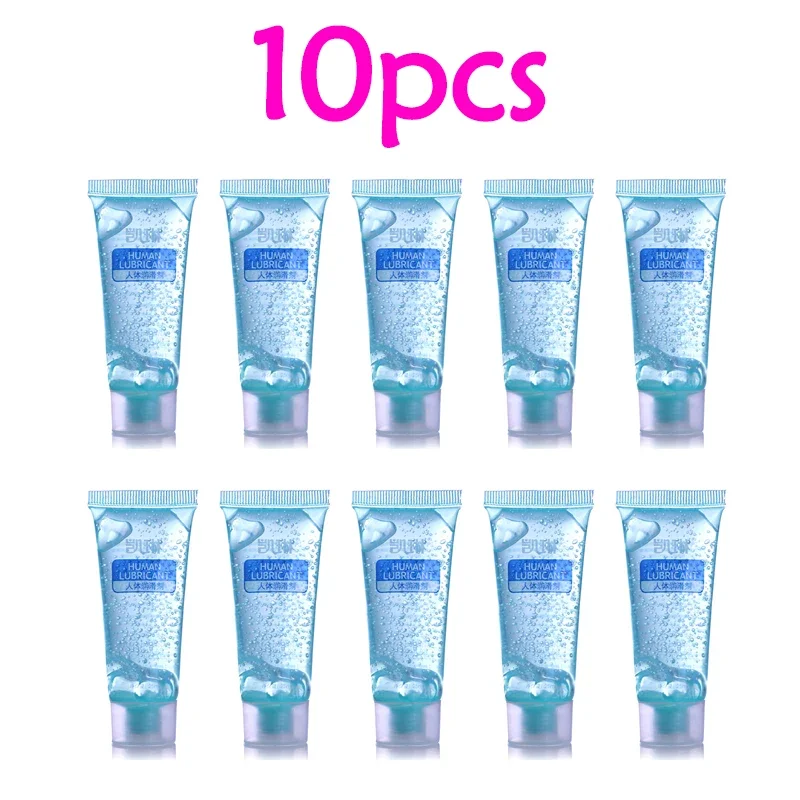 

10pcs Sex Lubricant for Women Anal Vaginal Water Based Lubrication Couples Intimate Orgasm Gel Lube Oil Adults Goods Sex Toys