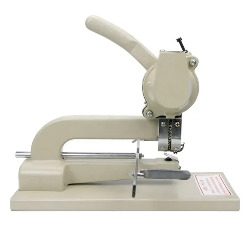 Manual Paper Bag Hole Puncher 4mm Round Cutter Tool for Gift Packaging Craft DIY Leather Cardboard Perforator Device Portable