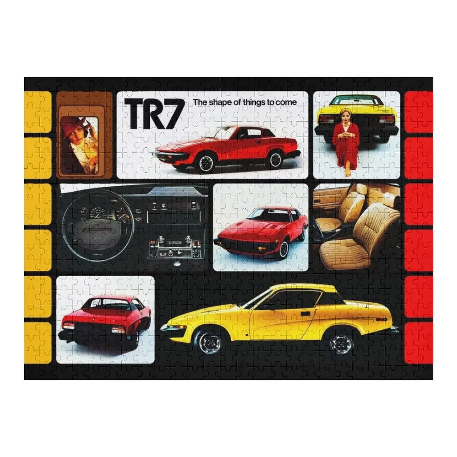

TR7 - 'Shape Of Things To Come' U.S. brochure - Jigsaw etc. Jigsaw Puzzle Personalized For Children Puzzle