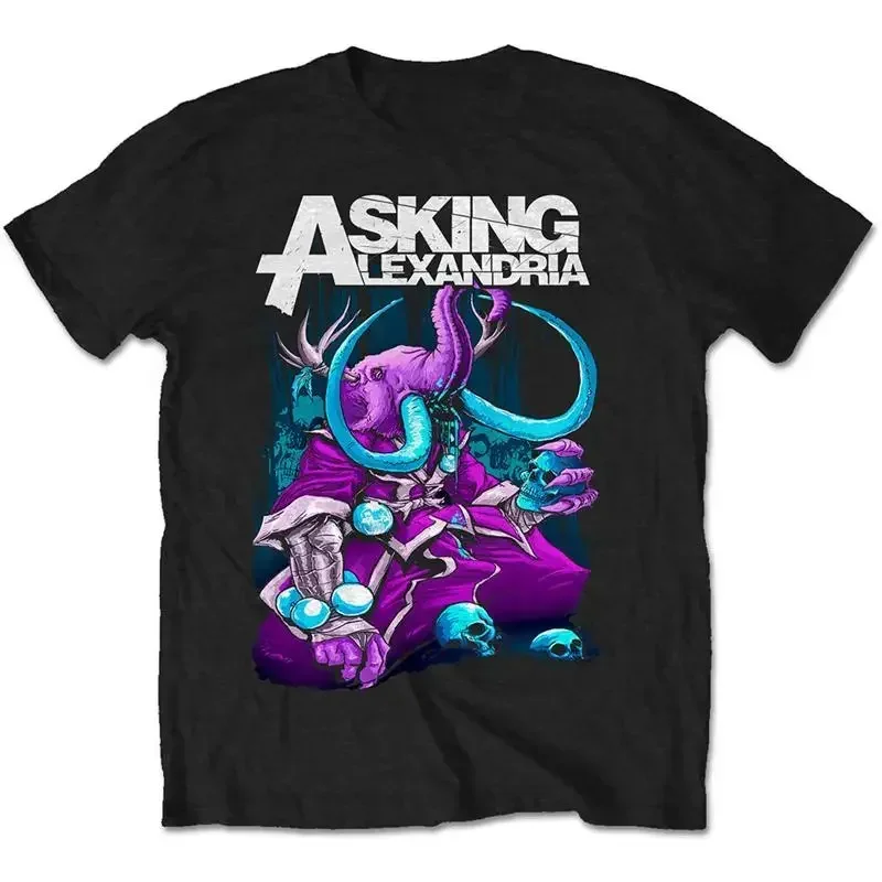 Asking Alexandria Men's Devour T-Shirt, Black, Large