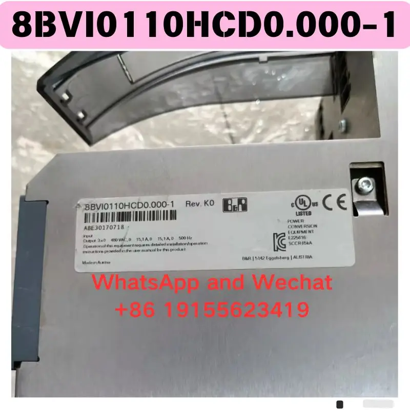 Used OEM disassembled parts 8BVI0110HCD0.000-1 Driver Functional test OK Quick delivery