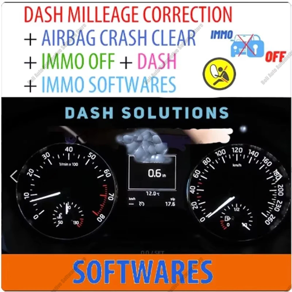 car 32GB Package DASH MILLEAGE CORRECTION + AIRBAG CRASH CLEAR + IMMO OFF + DASH + IMMO SOFTWARES Download installation video