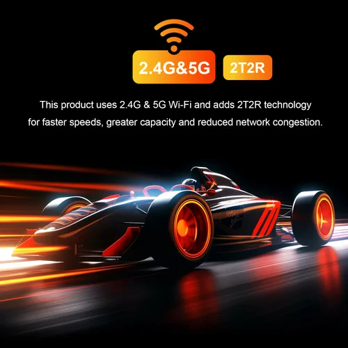 Imagen 2 del producto TV Box H96 Max Android 14, 2GB 16GB, Quad Core Amlogic S905L3, 4K UHD, WiFi 2.4G/5G y BT4.0, Servicio de Streaming, IPTV, YouTube