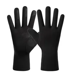 High Quality Black Anti-slip Touch Screen Glloves Waterproof Cycling Gloves M/L/XL Touch Screen Cycling Equipments