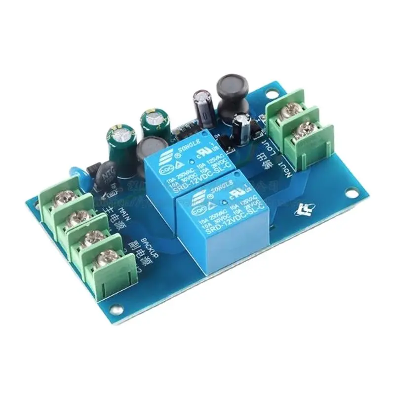 220V  Automatic  10A Dual Pwer Supply Two in One Out Power Outage Conversion Switch Board Module